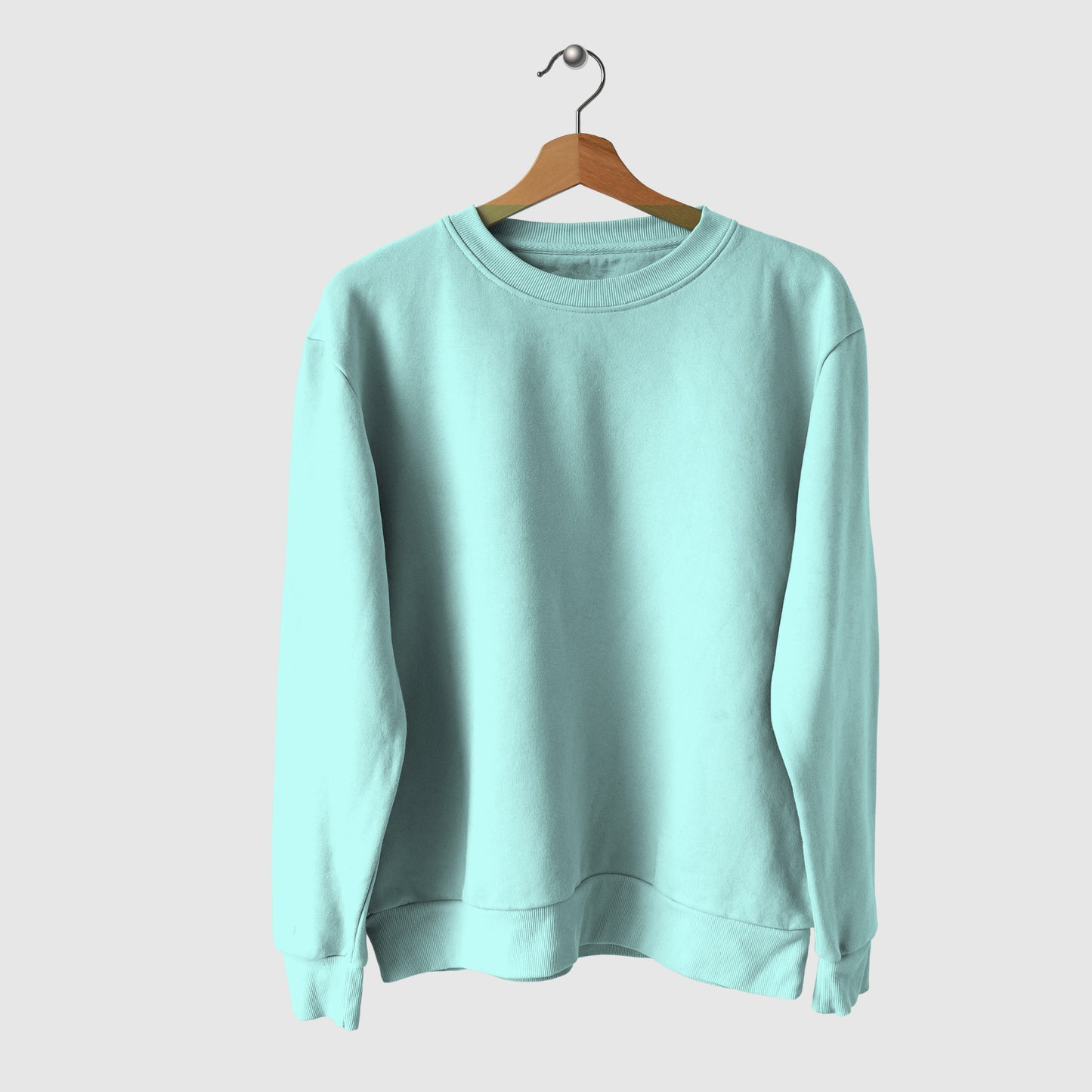 Solid Sweatshirt: Mint