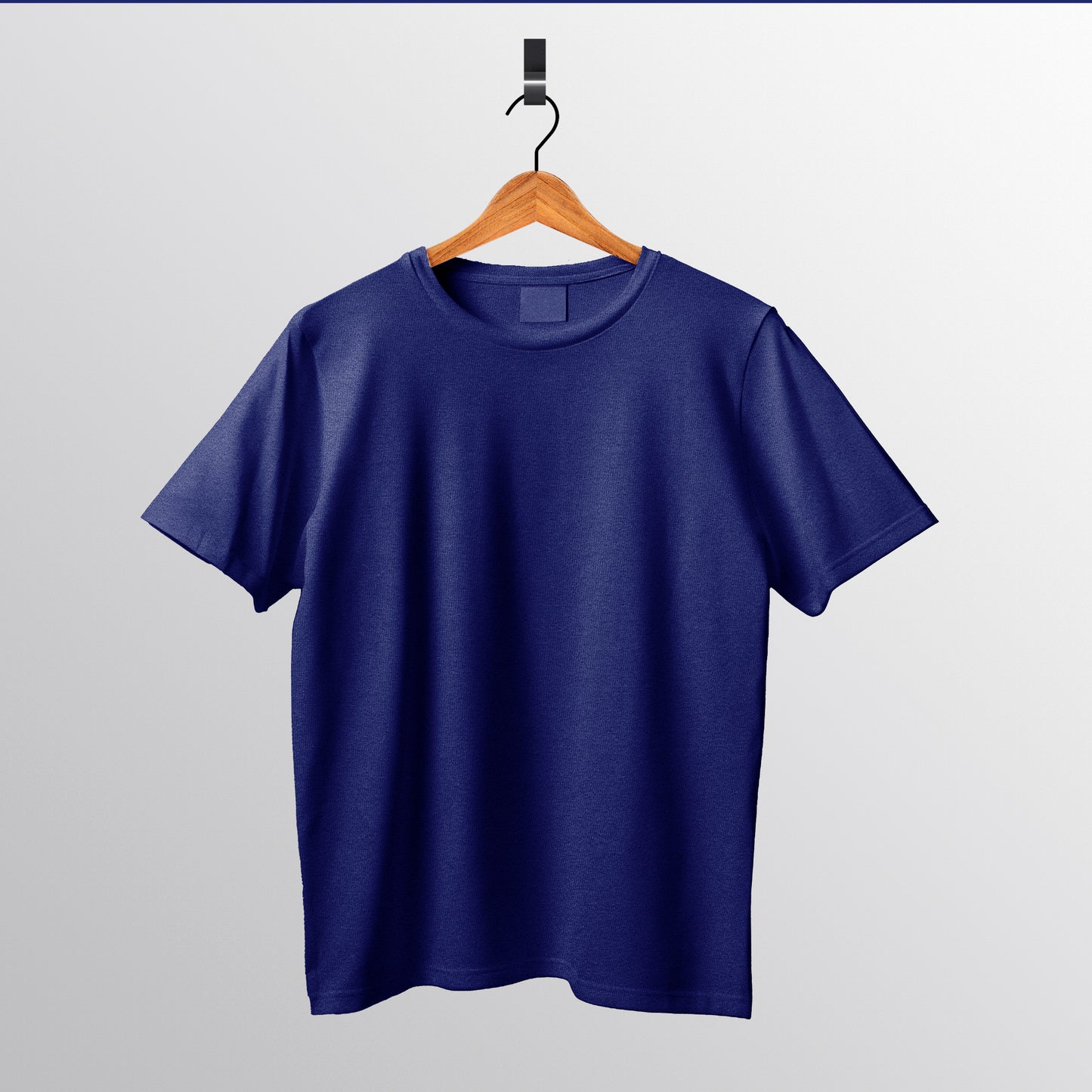 Solid : Royal Blue Oversized T-Shirt