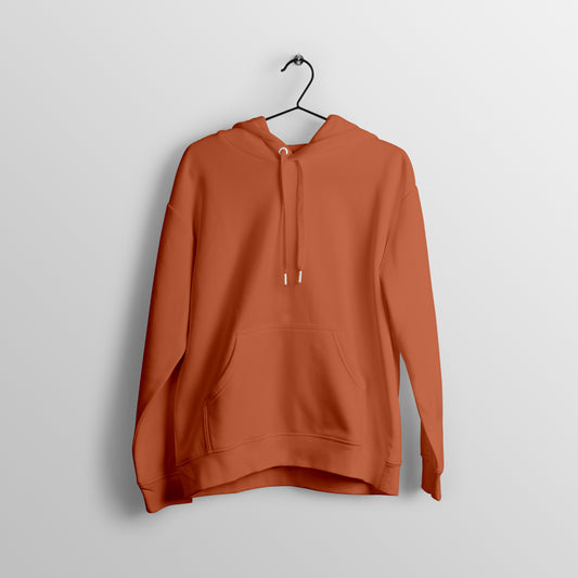 Solid Hoodie: Coral