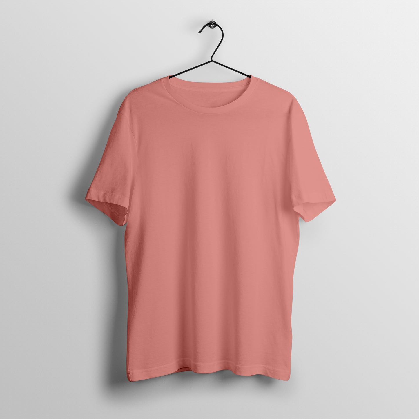 Solid T-Shirt: Flamingo