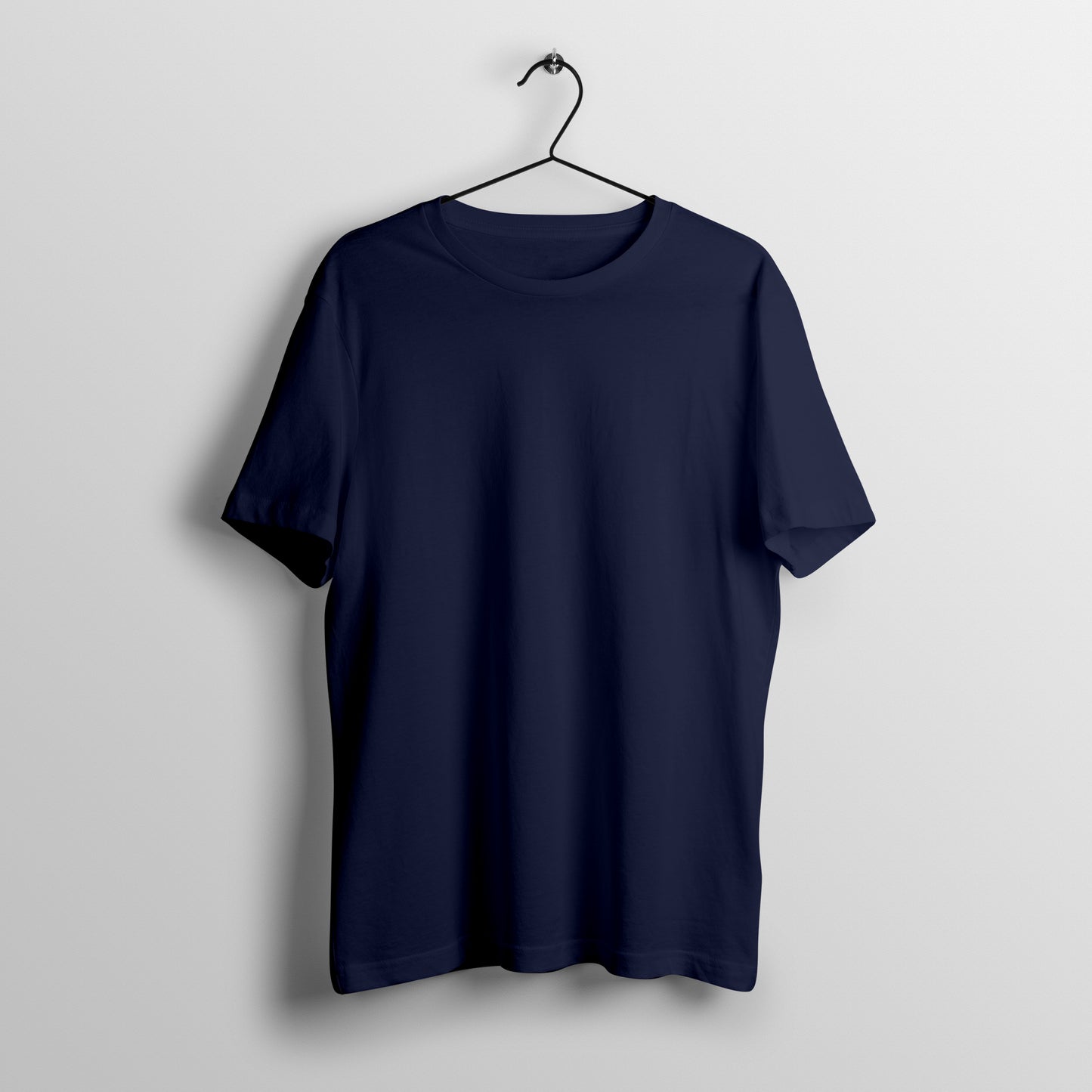 Solid T-Shirt: Navy Blue