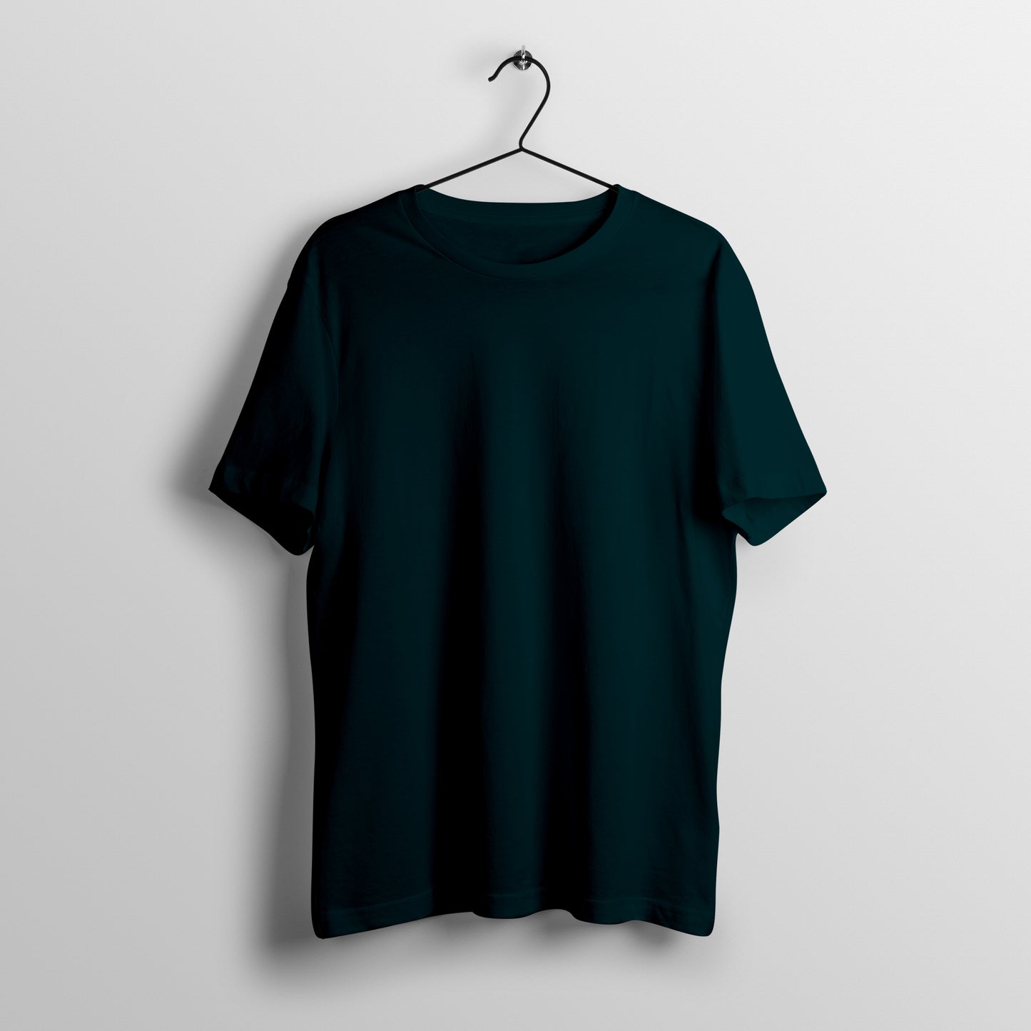 Solid T-Shirt: Petrol Blue