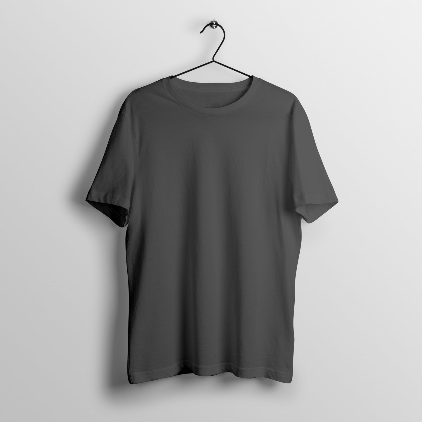 Solid T-Shirt: Steel Grey