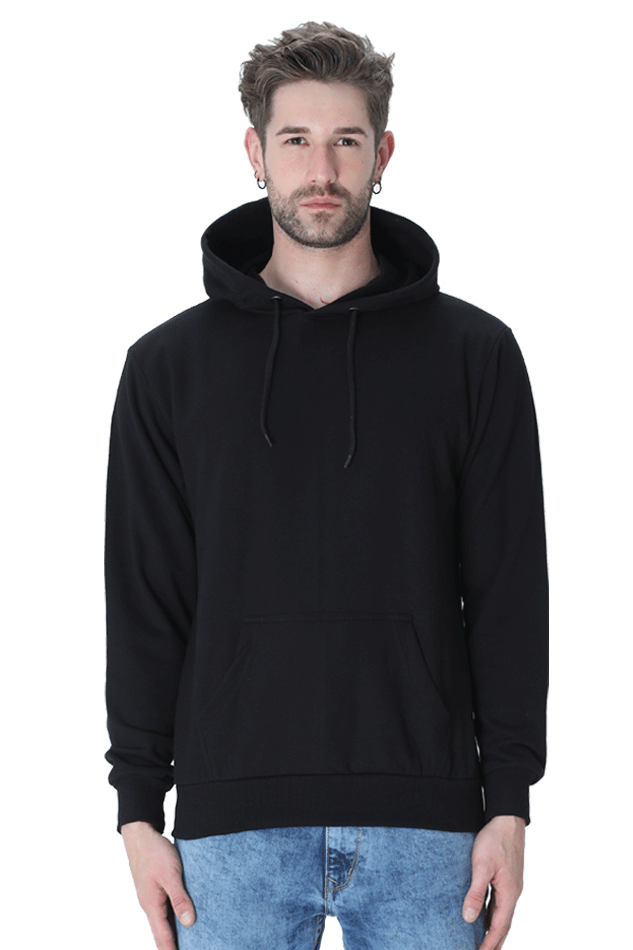 Solid Hoodie: Black