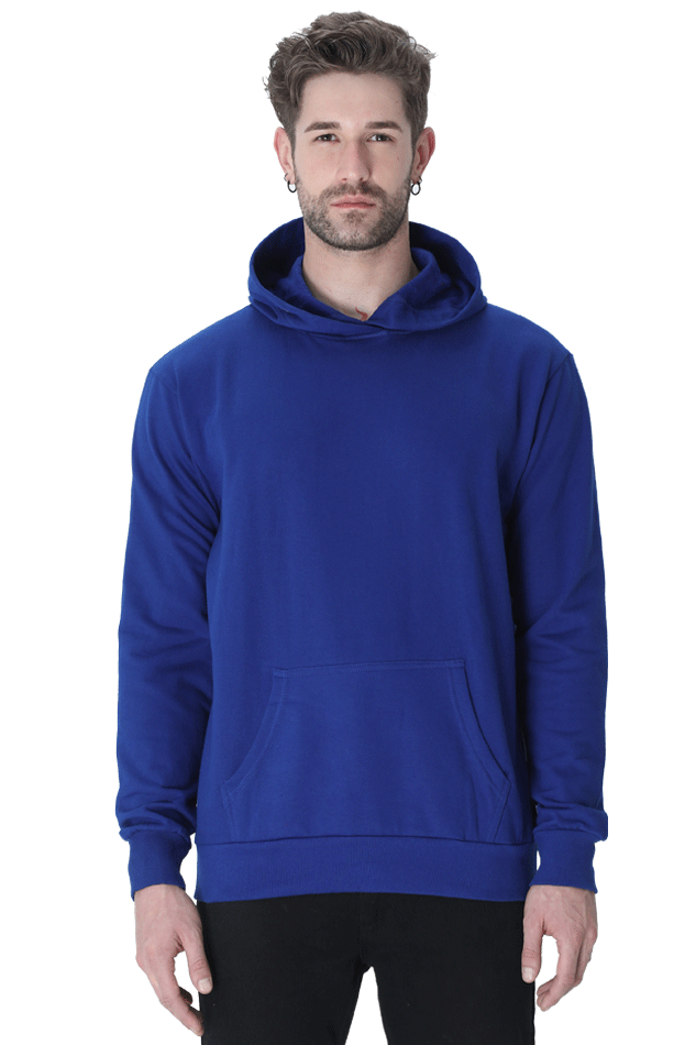 Solid Hoodie: Royal Blue